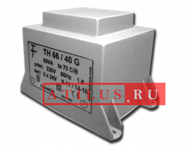 Малогабаритный трансформатор для печатных плат ТН 66/40 G фото 1